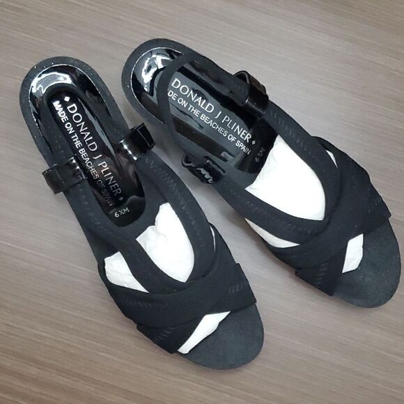 Donald J Pliner Wedge Sandals - Picture 2 of 6